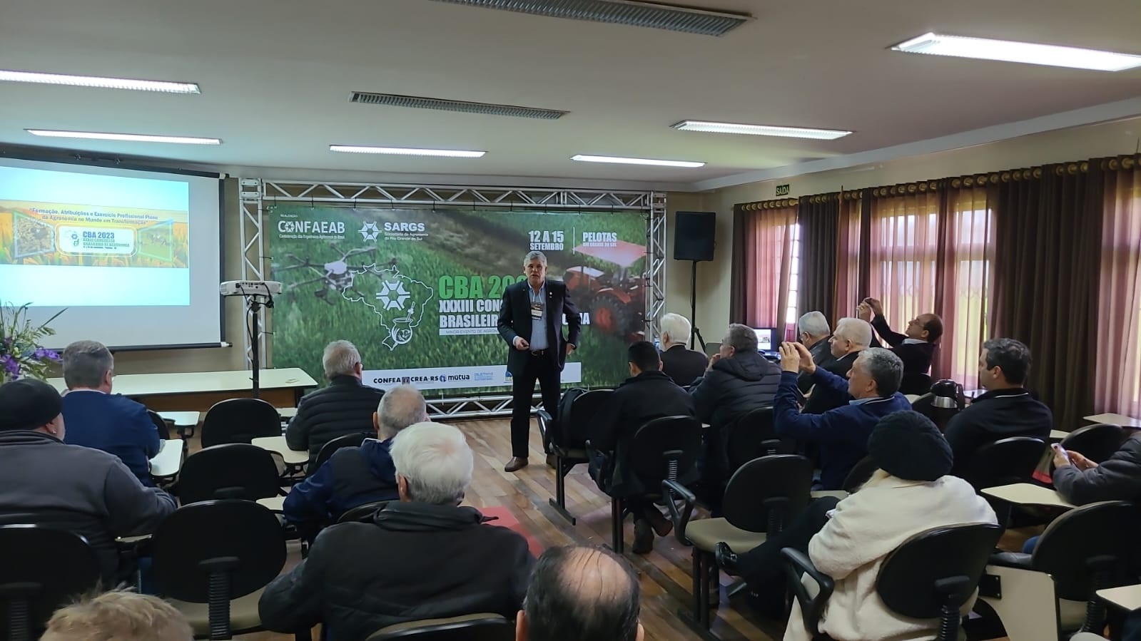 O Congresso Brasileiro de Agronomia, em Pelotas-RS, também contou com a contribuição da Ceap