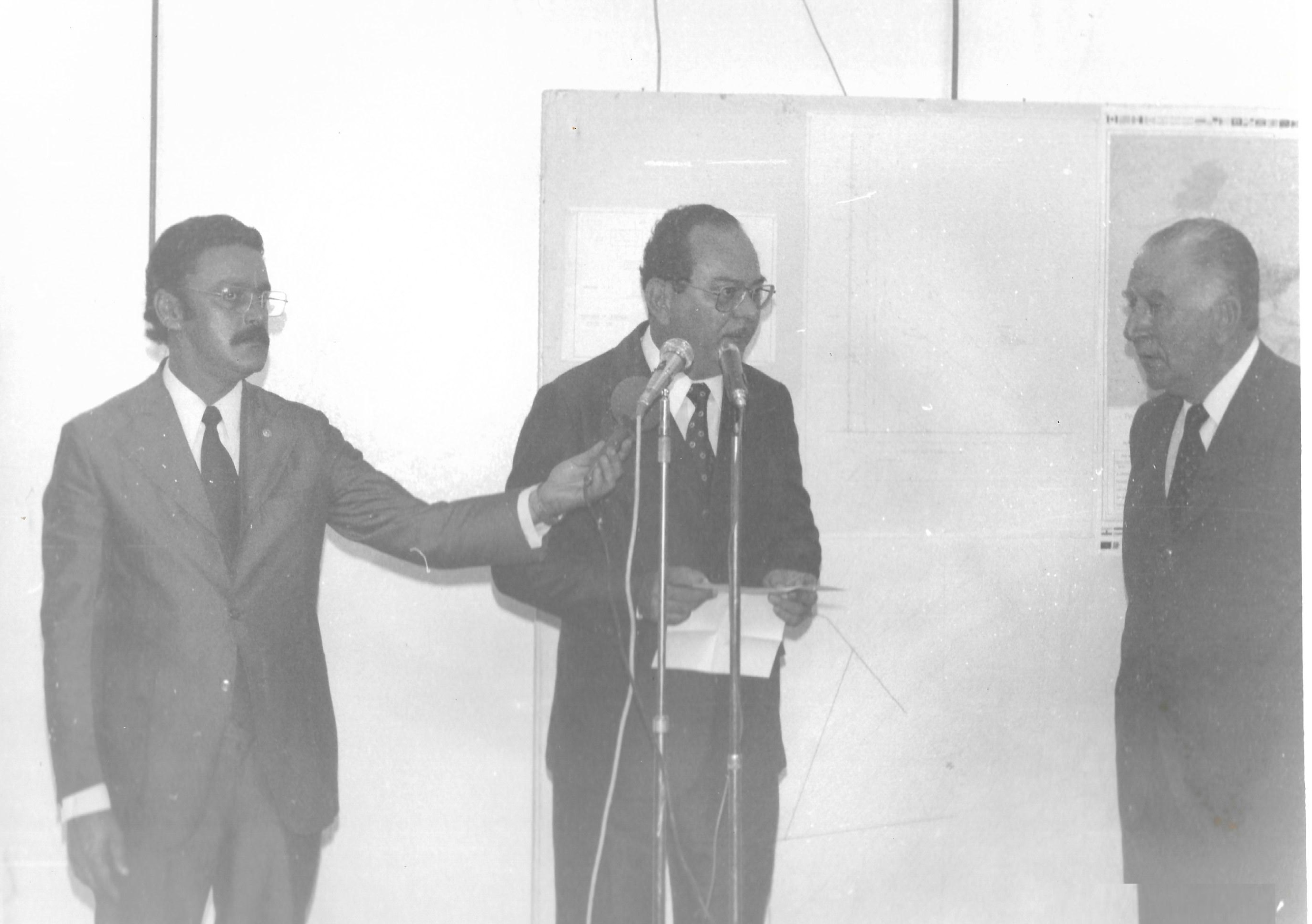 Presidente Médici durante a inauguração do projeto: integração e propaganda