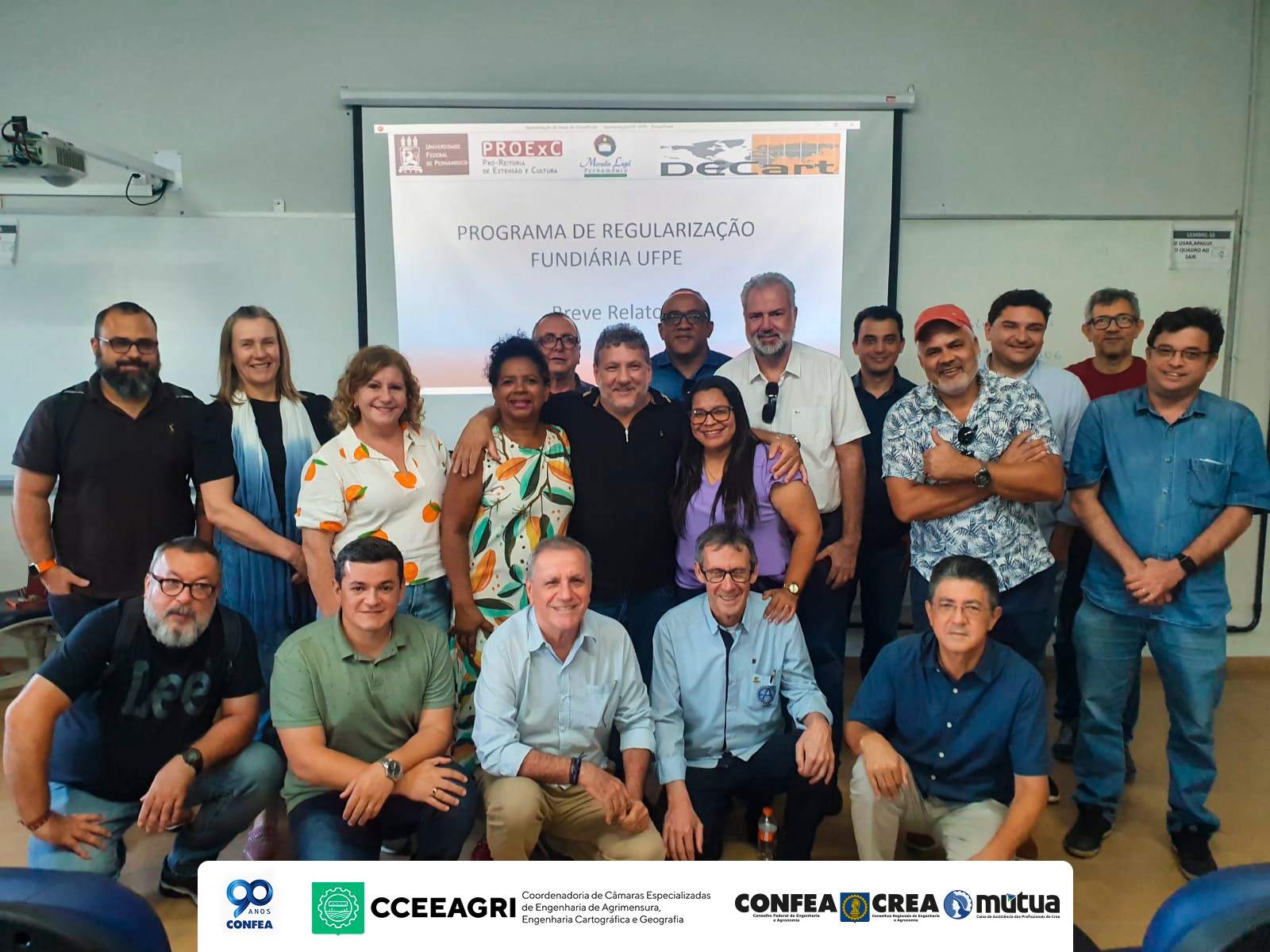 CCEAGRI esteve reunida em Recife para tratar de temas como a regularização fundiária urbana, o uso de drones no mapeamento, ODS e ainda o monitoramento de barragens