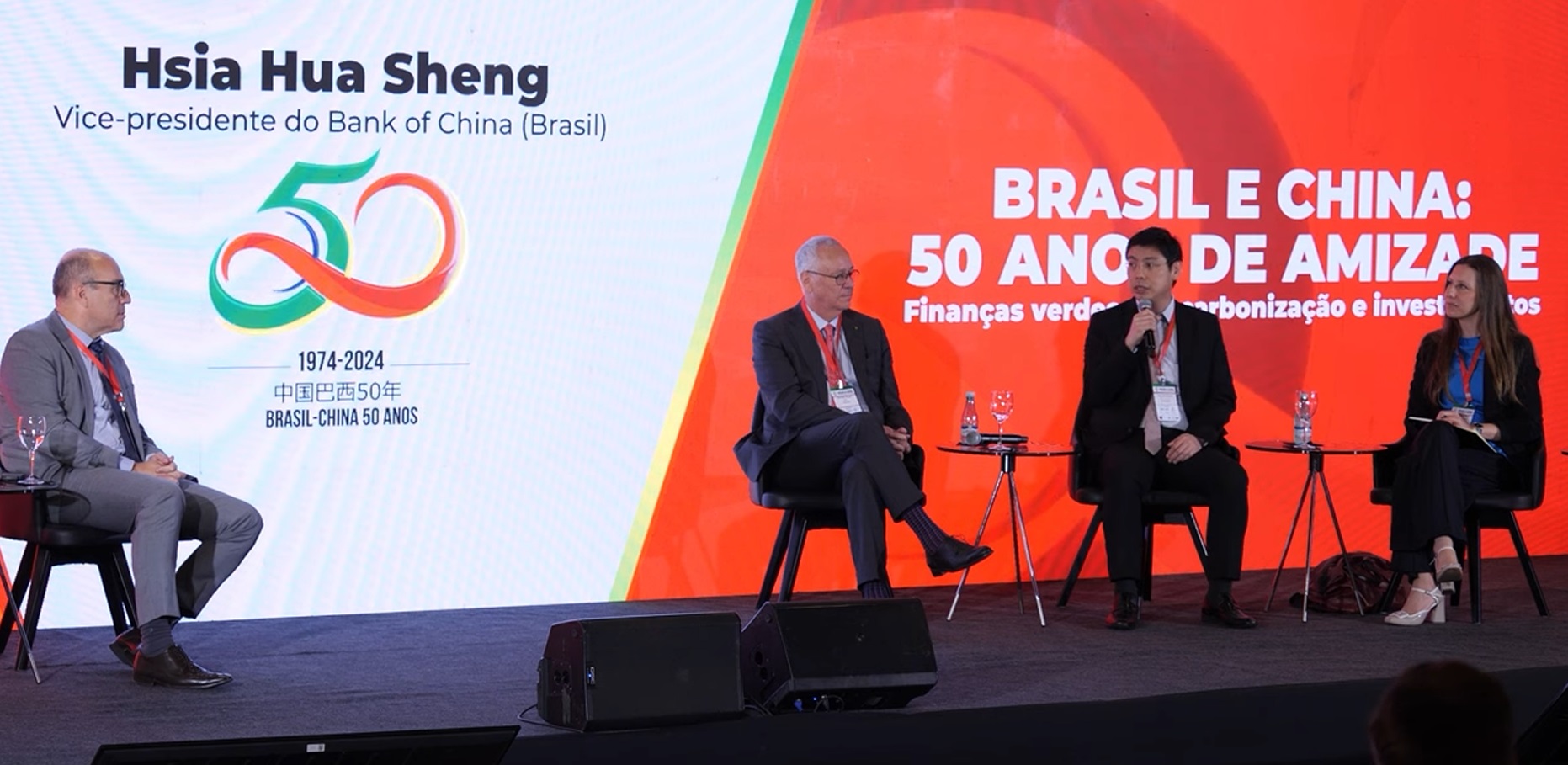 Vice-presidente do Bank of China Brasil, Hsia Hua Sheng
