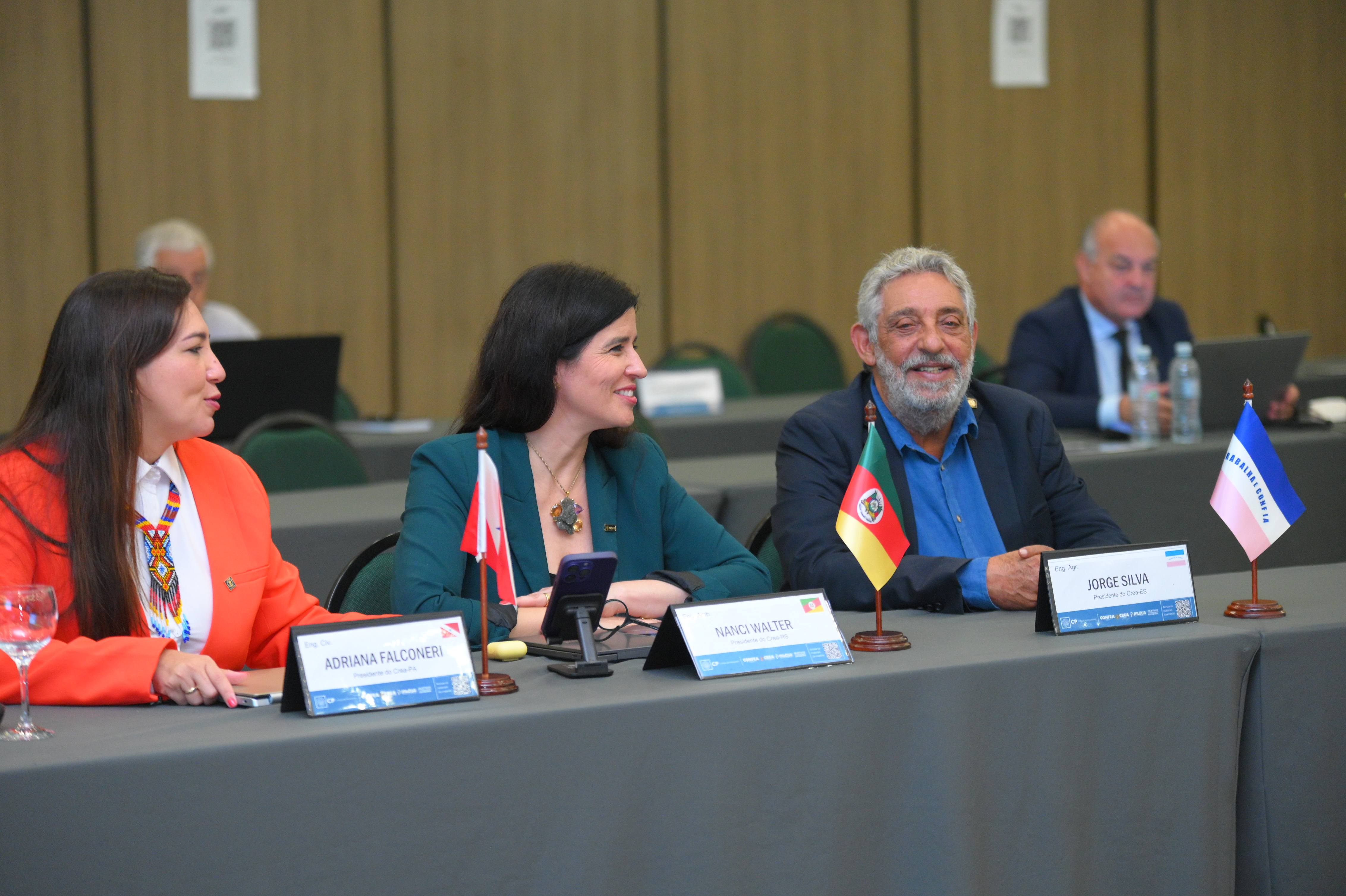 Presidentes dos regionais do Pará, Adriana Falconeri, do Rio Grande do Sul, Nanci Walter, e do Espírito Santo, Jorge Silva representarão o CP no GT da COP 30