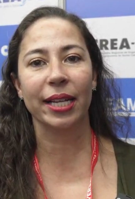 Vice-presidente do Crea-SC, eng. Fernanda Vanhoni