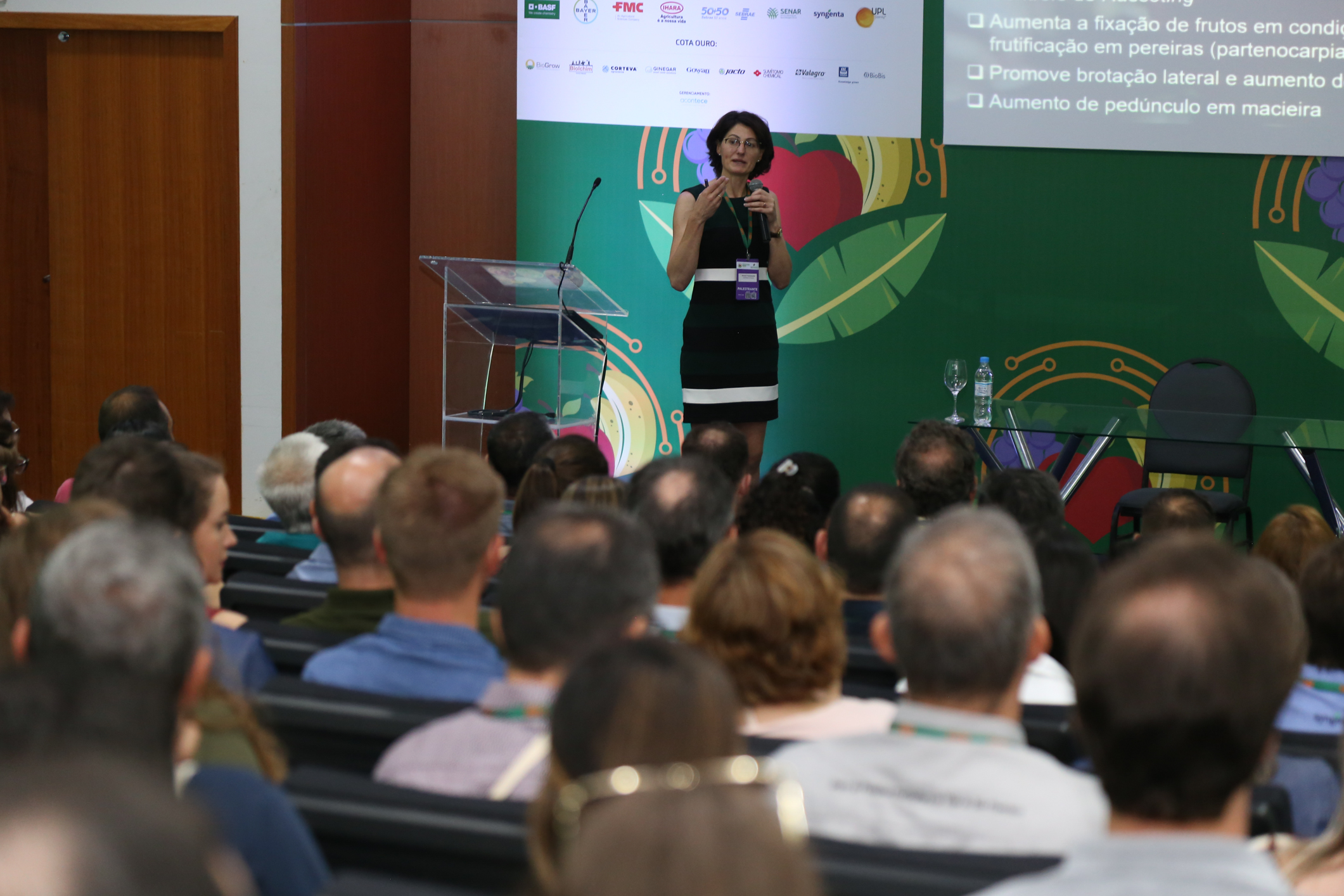 Apresentação durante o XXVII Congresso Brasileiro de Fruticultura, em Florianópolis, em 2022: principal evento do setor retoma bianualidade a partir de 2025