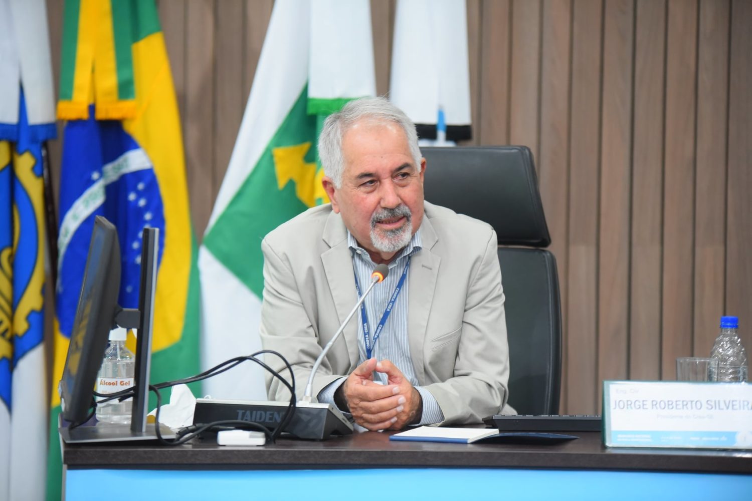 Presidente do Crea-SE, Jorge Roberto Silveira