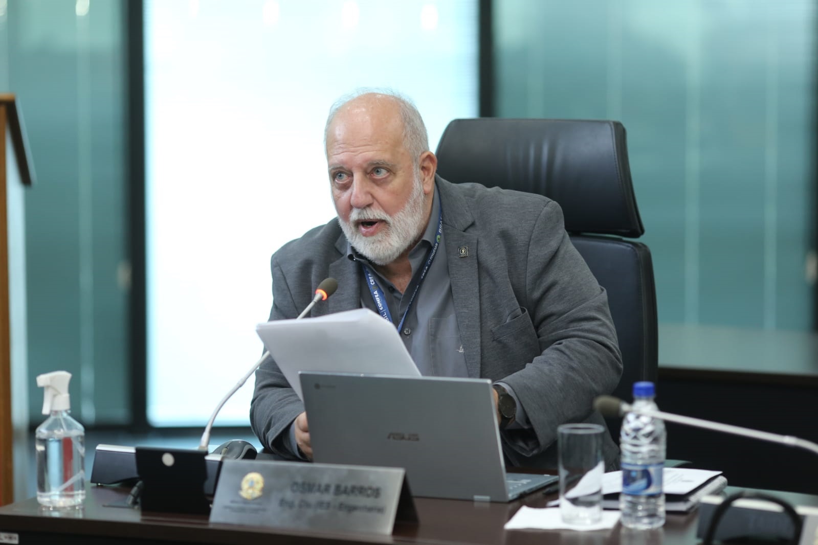 Coordenador da Comissão de Educação e Atribuição Profissional, eng. Osmar Barros Júnior