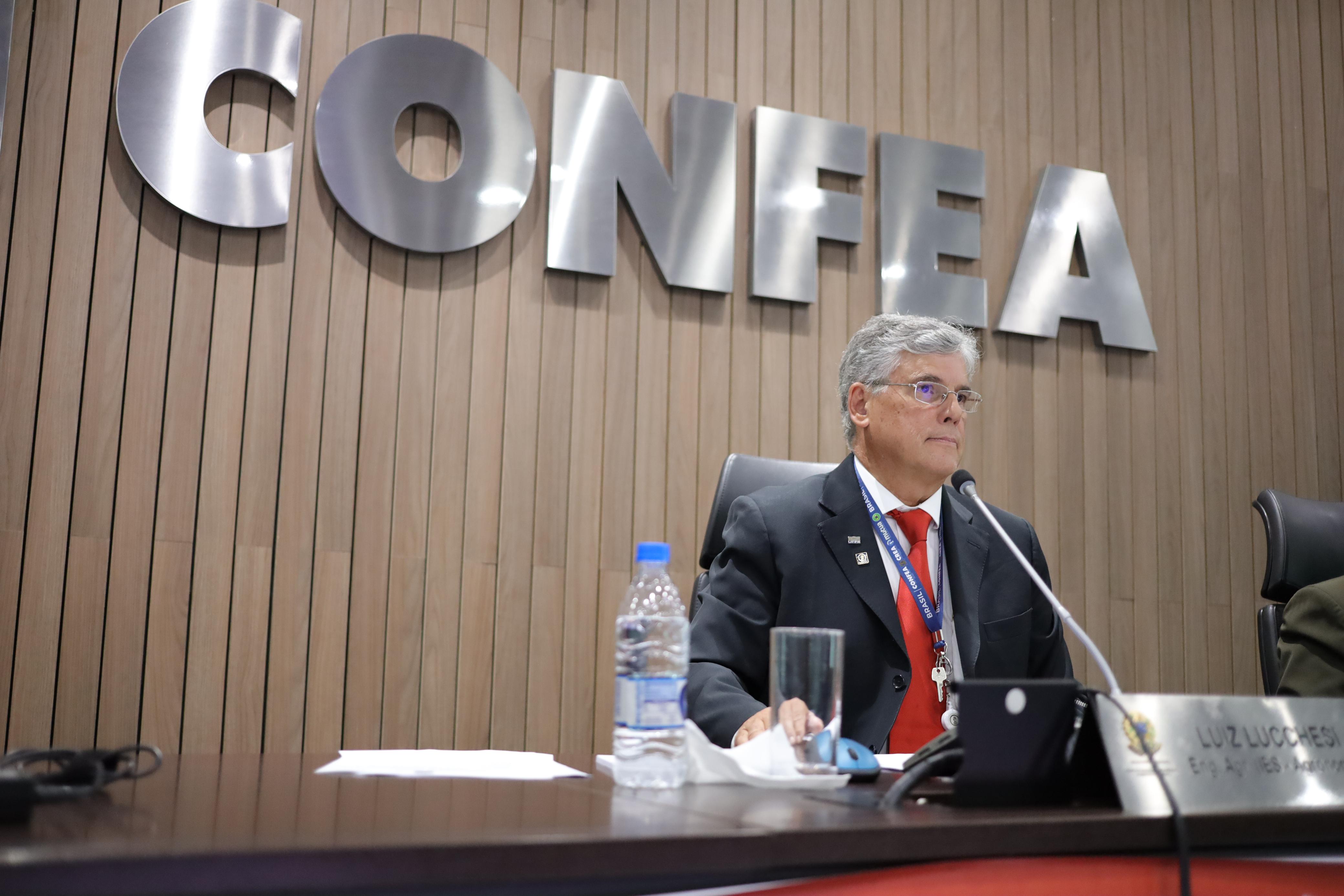 Vice-presidente do Confea, eng. Luiz Lucchesi