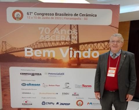 Eng. mat. José Carlos Bressiani, presidente da Abceram, destaca a importância do Congresso