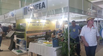 Estande do Confea na Bahia Farm Show