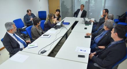 Foto de reunião do Comitê Gestor do SEI