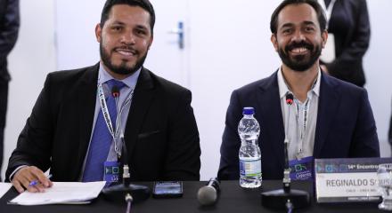 Coordenador eng. geol. Danilo Monteiro e coordenador adjunto eng. mec. Reginaldo Sousa conduzirão os debates sobre o tema da ética no Sistema, ao longo de 2025