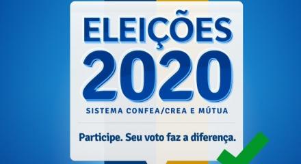 arte eleições confea crea mútua 2020