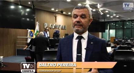 Daltro Pereira concede entrevista à TV Confea