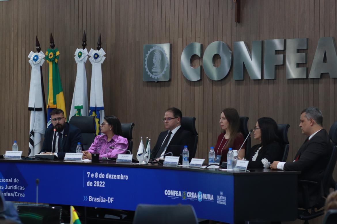 Procuradores regionais reunidos para tratar das boas práticas de execução fiscal, durante o segundo dia do Enap, em Brasília