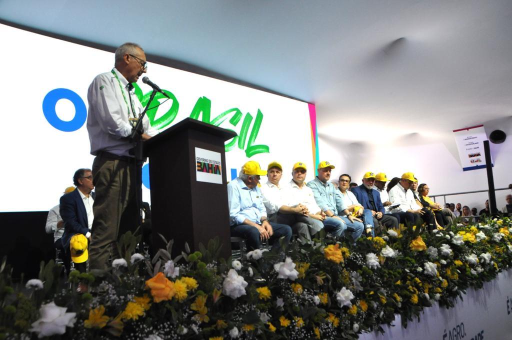 Presidente da AIBA, Odacil Ranzi: crescimento do setor agropecuário medido pela força da Bahia Farm Show