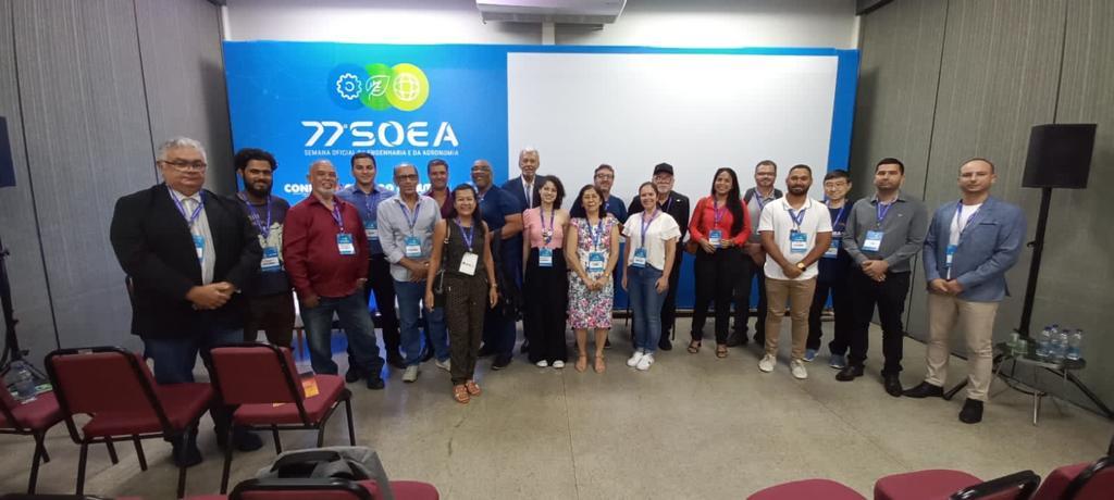Representantes dos tecnólogos de sete estados participaram de reunião durante a Soea de Goiânia
