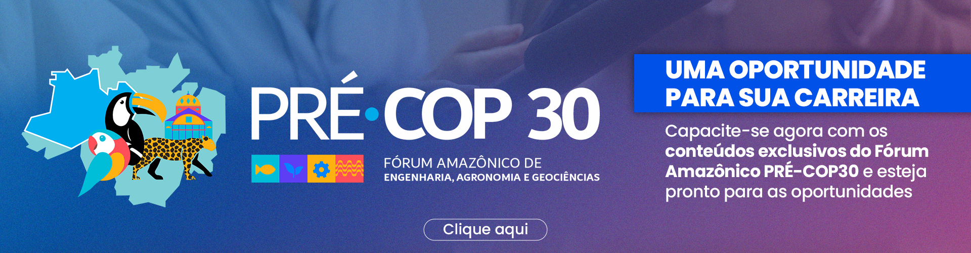 Banner Pré-Cop 30 palestras